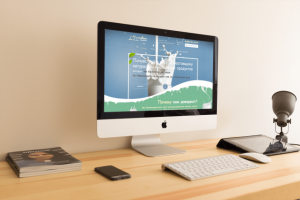 Разработка Landing Page для продажи молочной продукции COWGERL