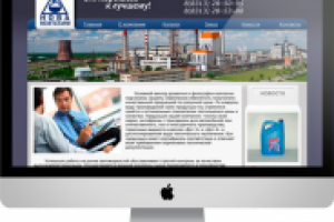 Сайта компании "Нованефтехим" (CMS Joomla)