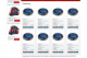 Дизайн интернет-магазина бытовой техники  "МирАж"