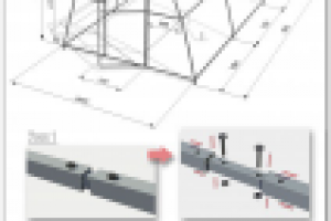 Разработка чертежа теплицы для инструкции