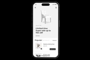 Приложение мебельного магазина