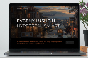 Дизайн лэндинга Fine ART Farm