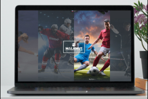 Главная страница сайта ювелирной компании MALAMUT