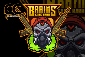 ЛОГОТИП - BRAINS - Game Клан