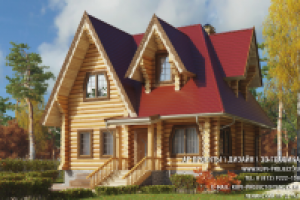 Сруб бревно 200мм Теремок