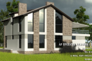 Бетон + стекло , 300м2