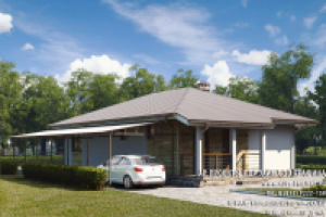 100м2 с навесом