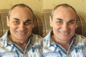 портретная ретушь, пластика