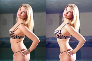 пластика, ретушь