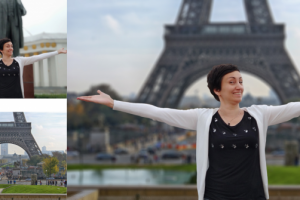 замена фона