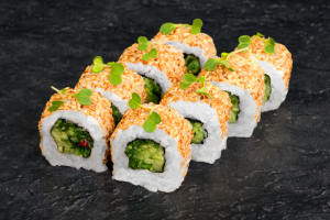 обработка блюд японской кухни