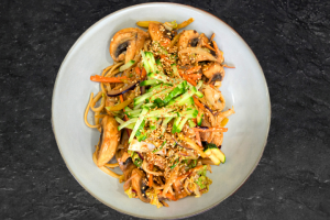 обработка блюд японской кухни