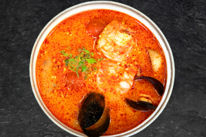 обработка блюд японской кухни