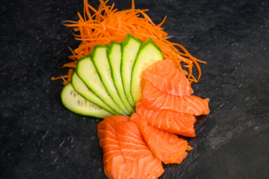 обработка блюд японской кухни