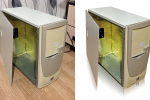 обтравка, отражение