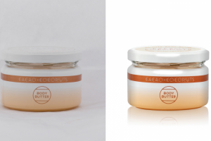 обтравка, ретушь, отражение