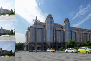 сборка HDR и обработка архитектурной съёмки