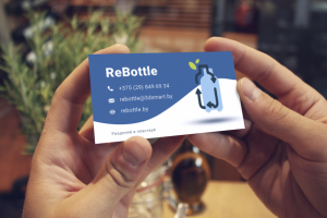 Визитка проекта "ReBottle"