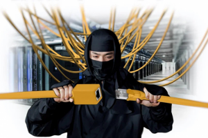 Разработка иллюстраций самурая для сайта