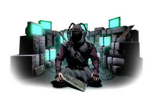 Разработка иллюстраций самурая для сайта