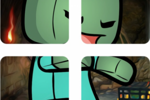 Зомби,дизайн для кубик-рубика