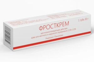 3д модель для сайта упаковка "фросткрем"