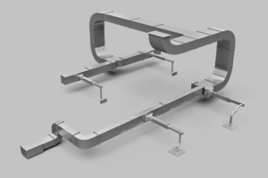 3д модель воздуховода для сайта вентиляции