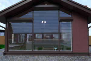 Поликарбонат рольставни экстерьер