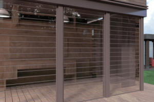 Поликарбонат рольставни экстерьер