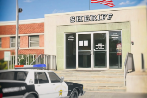 Иллюстрация для визуальной новэллы шериф