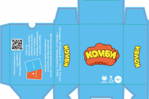 Макет упаковки комби