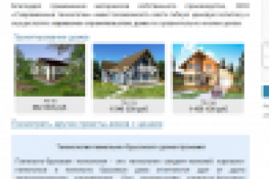 Панельно-брусовые дома