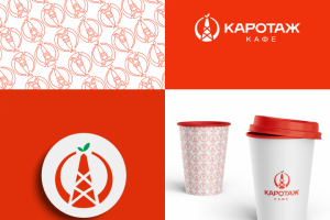 Логотип для кафе "КАРОТАЖ"