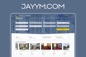 Jayym - cайт доска-объявлений для сферы недвижимости