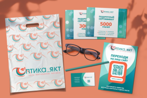 Фирменный стиль Оптика