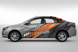 Наклейка на авто