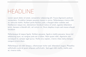 Разработка дизайна бланка