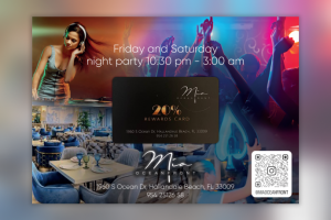 Листовка для ресторана