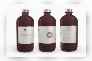 Дизайн этикетки для элитного соевого соуса Ukomai