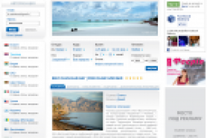 Сайт для турфирмы "Радуга"