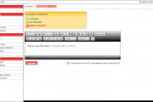 Эскиз админки сайта портфолио фотообоев - страница--информация