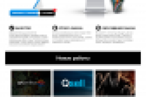 Сайт портфолио дизайнера / WordPress