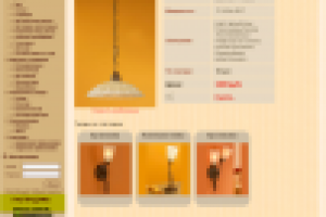 Черновой эскиз интернет-магазина люстр (эскиз 6/7)