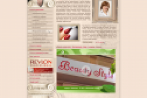 Представительский (имиджевый) сайт салона красоты (фото 1/7)