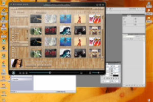 Интерфейс медиа плеера