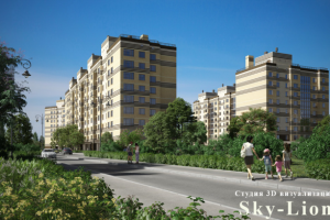 Визуализация микрорайона