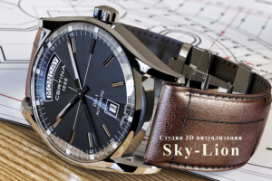 3d моделирование и визуализация часов