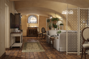 Визуализация интерьера кафе