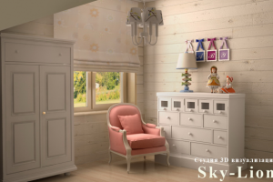 Визуализация интерьера в 3d