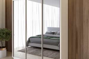 Визуализация трехстворчатого шкафа